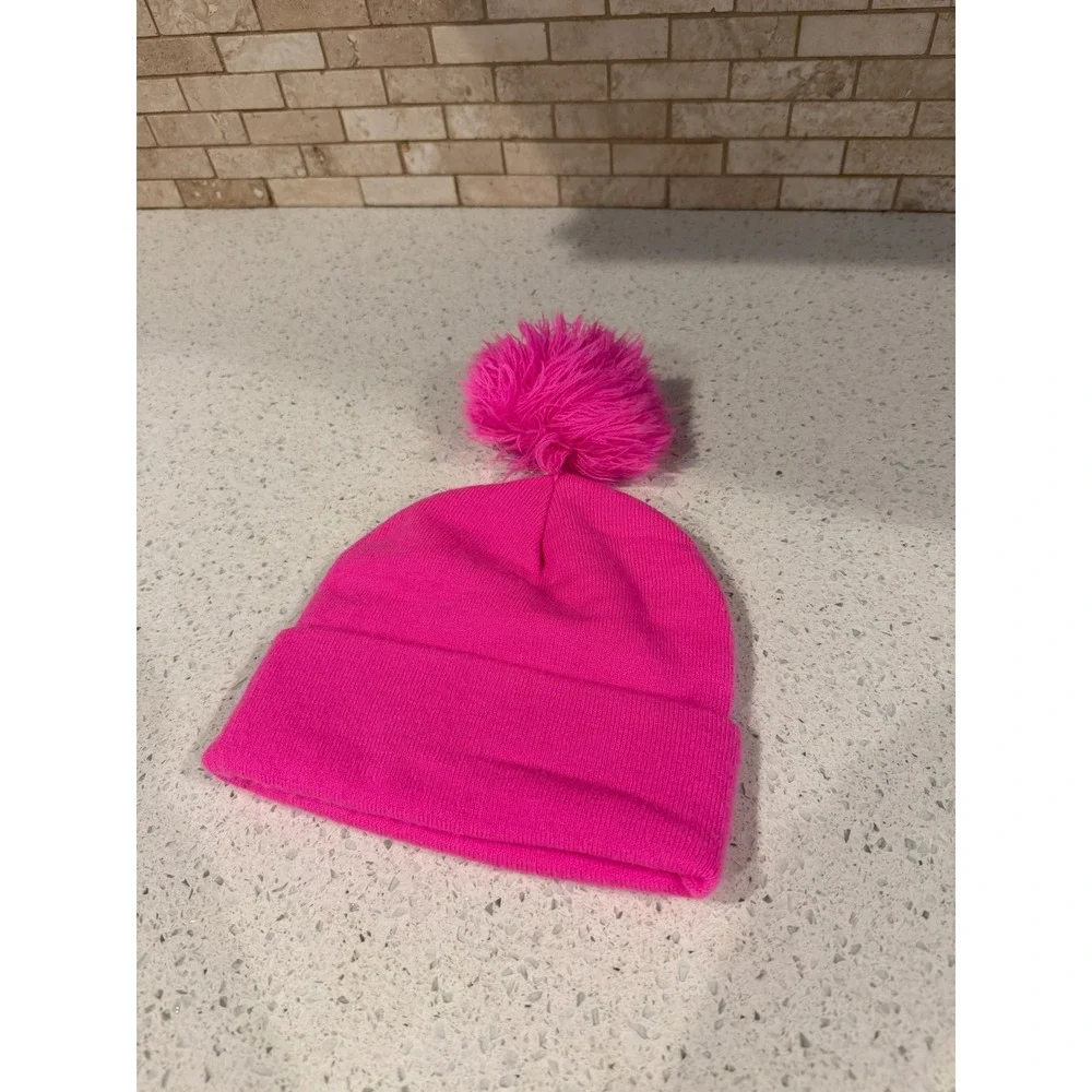 Sanrio Hello Kitty Pink Pom-Pom Beanie
